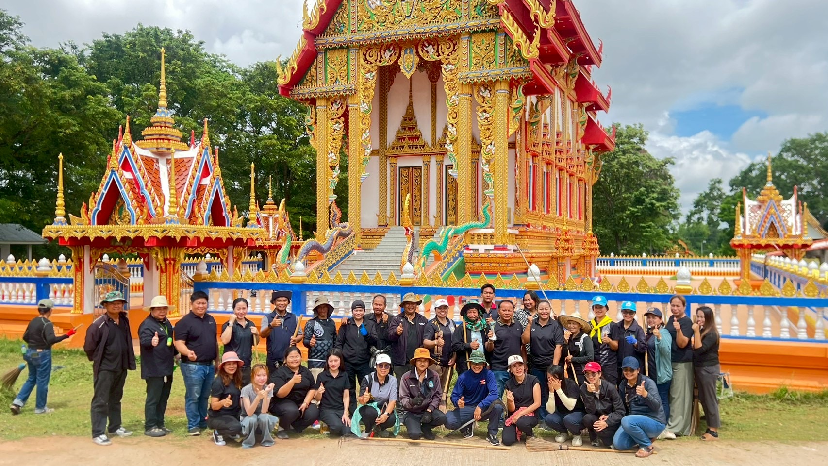 กิจกรรม “รวมพลังสร้างสัปปายะสู่วัดด้วยวิถี 5ส” (Big Cleaning Day)